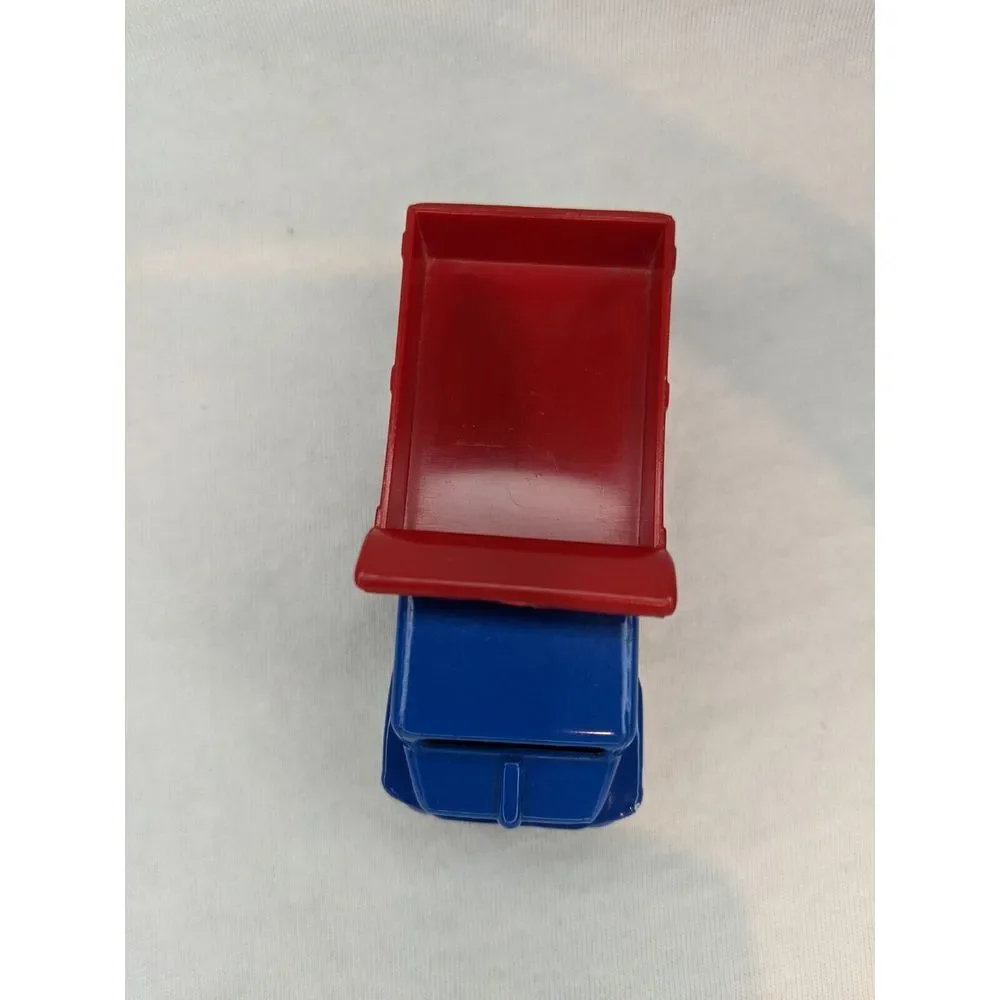 Vintage 1998 Hasbro Tonka Dump Truck‎ Mini Blue And Red